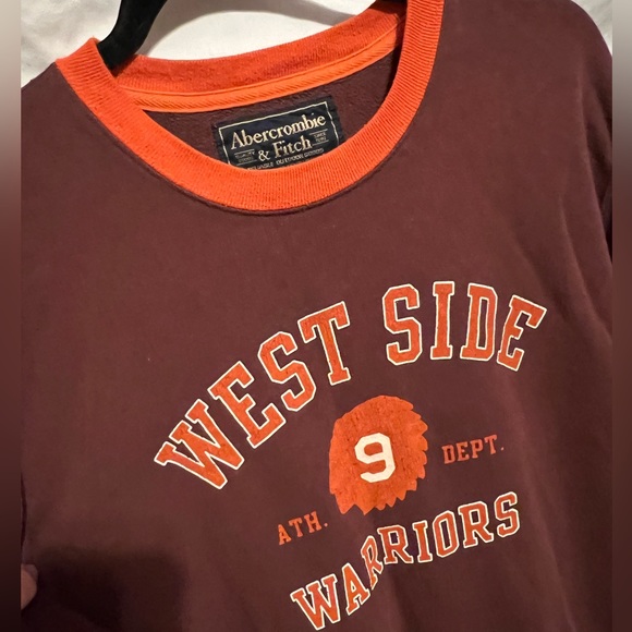 M Vintage Abercrombie & Fitch shirt Hip Hop Streetwear sweatshirt - Picture 9 of 9